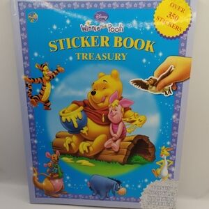 Disney Winnie The Pooh Sticker Book Treasury 2010 Collectible Ages 3+ COMPLETE